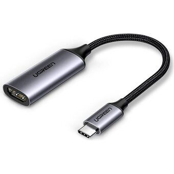  Переходник UGREEN CM297 70444 USB-C to HDMI Adapter gray-black 