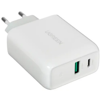  СЗУ UGREEN CD170 (60468) 38W USB-C Wall Charger EU белый 