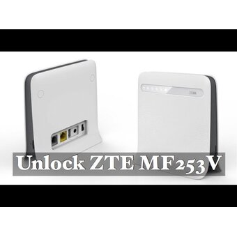  Модем ZTE mf253v два выхода под антенны SMA 