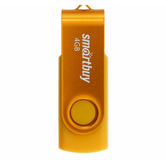  USB-флешка SMARTBUY SB004GB2TWY UFD 2.0 004GB Twist Yellow 