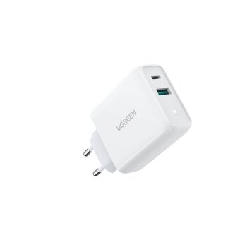  СЗУ UGREEN CD170 (60468) 38W USB-C Wall Charger EU белый 