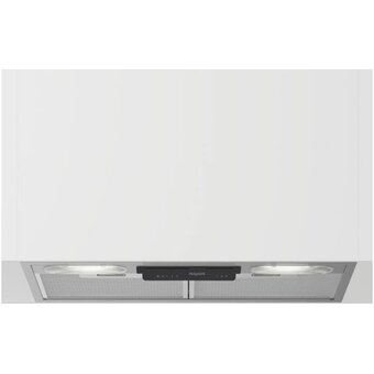  Вытяжка HOTPOINT HPAE 52FLS X (869891200070) управление кнопочное, белый 