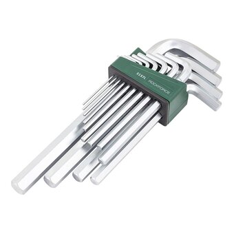  Набор ключей шестигранных Rockforce RF-5137L(25573) Г-образные длинные 