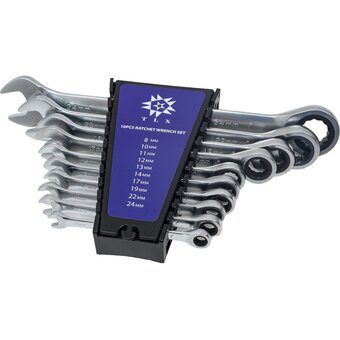  Набор ключей комбинированных TLX MT8602PR (73376) из 10-ти шт. 8-24мм 