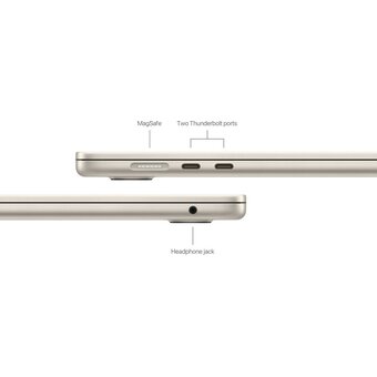  Ноутбук Apple MacBook Air A3114 (MRYR3LL/A) 15" M3 8CPU/10GPU 8/256GB/Starlight 