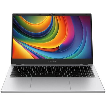  Ноутбук Digma Eve P5852 (DN15N2-ADXW01) 15.6", IPS, Intel N-series N200 1ГГц, 4-ядерный, 16ГБ LPDDR5, 512ГБ SSD, Intel UHD Graphics интегрированное 