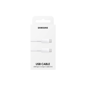  Кабель SAMSUNG EP-DN975 USB-C-USB-C 1m 5A Белый EP-DN975BWEGWW 