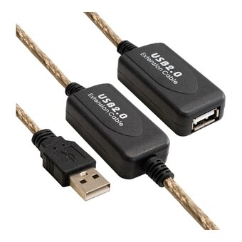  Удлинитель активный ExeGate EX-UAE-AMAF-15.0 EX294768RUS USB2.0-repeater Am/Af 15м 