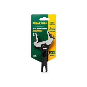  Ключ разводной KRAFTOOL SlimWide Compact 27266-20 140/32 мм 
