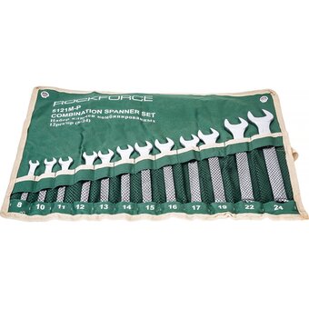  Набор ключей комбинированных Rockforce RF-5121P(906) 8-24мм, 12 предметов 