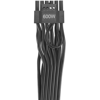  Кабель питания Deepcool 12VHPWR cable (12VHPWR cable Bulk) для GPU 40-й серии (PCI-Ex2 to 12VHPWR x1, 650mm) OEM 