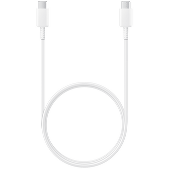  Кабель SAMSUNG EP-DA705 USB-C-USB-C 1m 3А Белый EP-DA705BWEGWW 