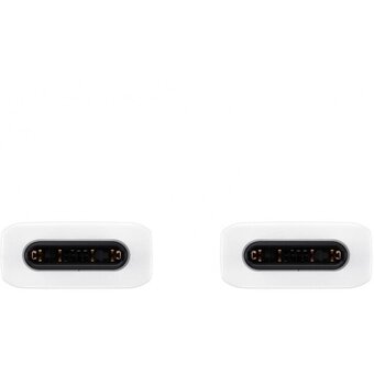  Кабель SAMSUNG EP-DA705 USB-C-USB-C 1m 3А Белый EP-DA705BWEGWW 