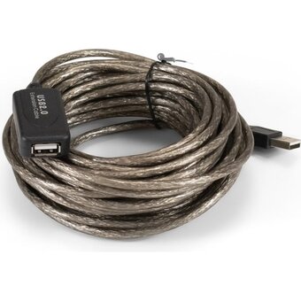  Удлинитель активный ExeGate EX-UAE-AMAF-10.0 EX294767RUS USB2.0-repeater Am/Af 10м 