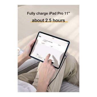  Кабель UGREEN US255 80714 USB-C 2.0 Male to Angled 90° USB-C 2.0 Male 3A Data Cable 3m Gray/Black 