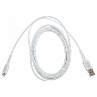  Кабель Cactus CS-LG.USB.A-2 USB m-Lightning m 2м белый 