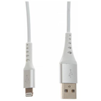  Кабель Cactus CS-LG.USB.A-2 USB m-Lightning m 2м белый 