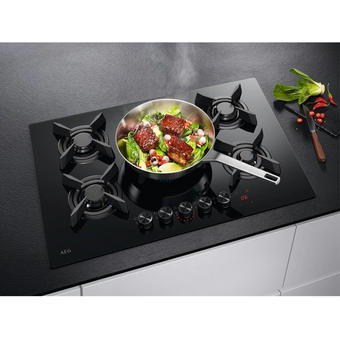  Варочная поверхность AEG HKB75453NB черный 
