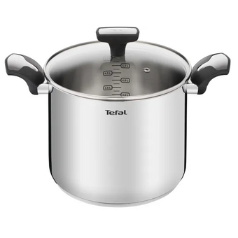  Кастрюля Tefal Intuition E3016104 6.1л d-22см (с крышкой) серебристый 