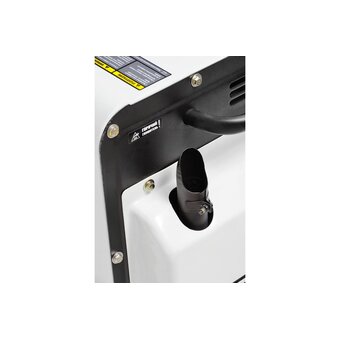  Дизельный генератор Hyundai DHY 8000SE-3, 380/220/12 В, 6.5кВт, на колёсах с АКБ 