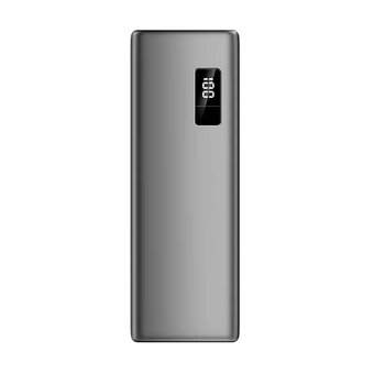 Power Bank Xiaomi Mi PB200P Cuktech ZMI P Series 20000 мАч 150Вт QC 3.0 PD3.0 1xUSB-A+2xType-C+ LCD экран, до 120Вт на Type-C выход PB Silver Grey 