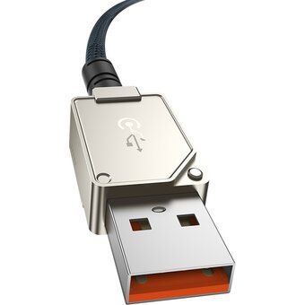 Дата-кабель Baseus Unbreakable (P10355801221-01) Fast Charging USB to Type-C 100W 2m Stellar White 