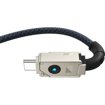  Дата-кабель Baseus Unbreakable (P10355801221-01) Fast Charging USB to Type-C 100W 2m Stellar White 