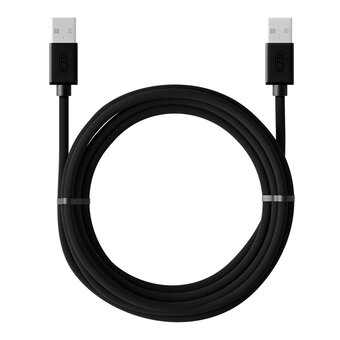  Кабель Greenconnect GCR-UM2M-BB2S-1.8m USB 2.0 AM/AM черный 1.8m 