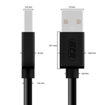  Кабель Greenconnect GCR-UM2M-BB2S-1.8m USB 2.0 AM/AM черный 1.8m 