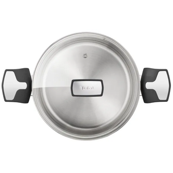  Кастрюля Tefal Intuition E3016104 6.1л d-22см (с крышкой) серебристый 