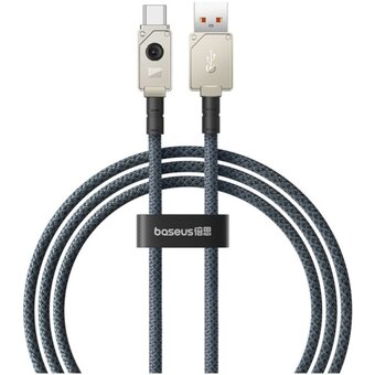  Дата-кабель Baseus Unbreakable (P10355801221-01) Fast Charging USB to Type-C 100W 2m Stellar White 