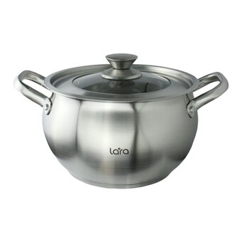  Кастрюля LARA LR02-263 Токио нерж 