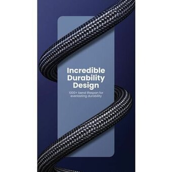  Кабель UGREEN HD140 80404 HDMI 2.1 Male To Male Cable 8K Braided Cable 3m Black 