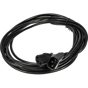 Кабель-удлинитель питания Buro AN23-1008-5 IEC320-C13/IEC320-C14 5м 