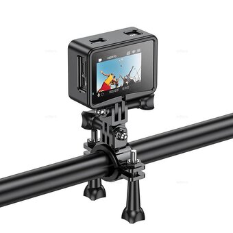  Спортивная камера HOCO DV101 dual color screen sports camera black 