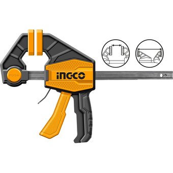  Струбцина INGCO HQBC01601 быстрозажимная 