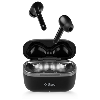  Наушники TTEC AirBeat Move 2KM138S True Wireless Headsets Black 