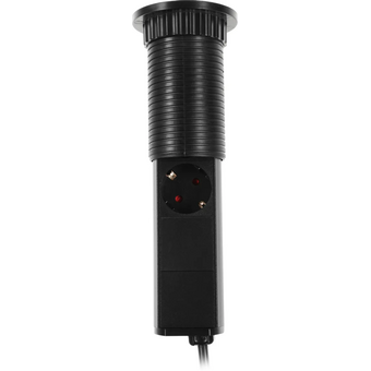  Сетевой разветвитель PREMIER 3R 1.8м черный PX/BL-VRT-3R-BLK 