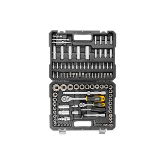  Набор инструментов JCB JCB-41082-5(56915) 108 пр., 1/4", 1/2" ( 6гр.) 