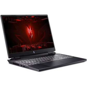  Ноутбук Acer Nitro AN16-42 (NH.QSLCD.002) Ryzen 9 8945HS/32Gb/SSD1024Gb/RTX4070 8Gb/16"/IPS/WQXGA/NoOS/Black 