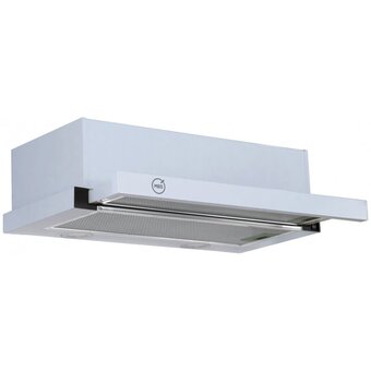  Вытяжка MBS Aralia 160, управление кнопочное, белый (Aralia 160 white glass) 