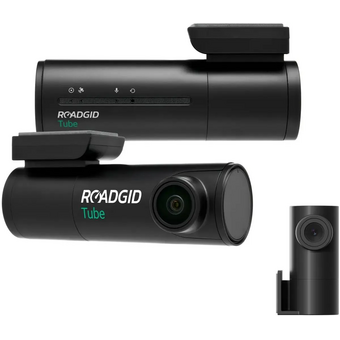  Видеорегистратор ROADGID Tube 2CH 1049611 черный 