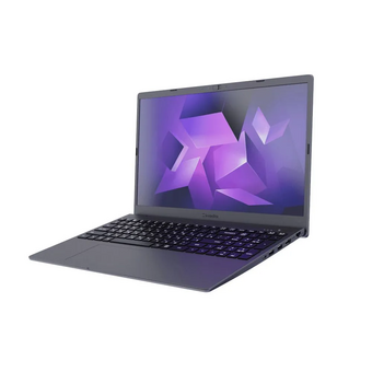  Ноутбук Kvadra Nau LE15T (Y22L02P01101R-BE1515) Core i5 1235U 8Gb SSD256Gb Intel UHD Graphics 15.6" IPS FHD (1920x1080) noOS dk.grey WiFi BT Cam 