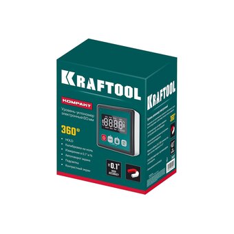  Уровень-уклономер KRAFTOOL Kompakt 34687 