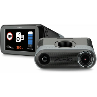  Видеорегистратор с радар-детектором Mio Combo MiVue i80 GPS Глонасс черный 