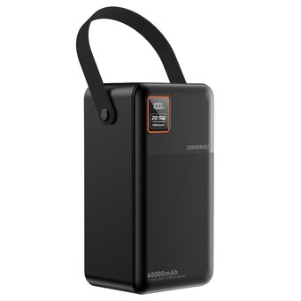  Аккумулятор внешний резервный TOPOMAX TPB-F102 60000mAh, 22.5W, QC3.0 черный 