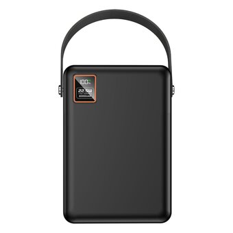  Аккумулятор внешний резервный TOPOMAX TPB-F103 80000mAh, 22.5W, QC3.0 черный 