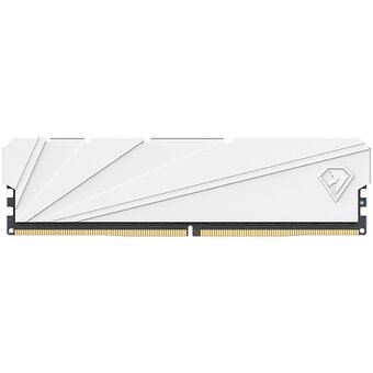  ОЗУ Netac Shadow S NTSSD4P26SP-16W DDR 4 DIMM 16Gb PC21300, 2666Mhz, C19 White, с радиатором 