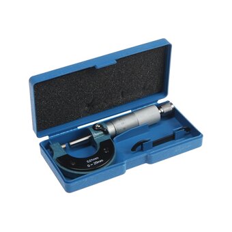  Микрометр ТУНДРА 3443380 механический, 0-25 мм 