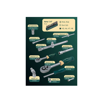  Набор инструментов Rockforce RF-4603-5(57274) 69пр. 